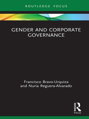 cover image of Gender and Corporate Governance